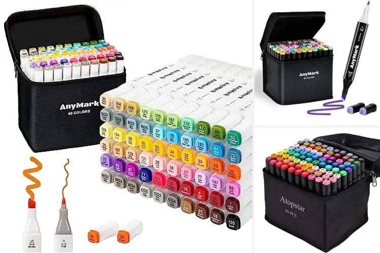 Detailed view of Best Alcohol Markers for Adult Coloring