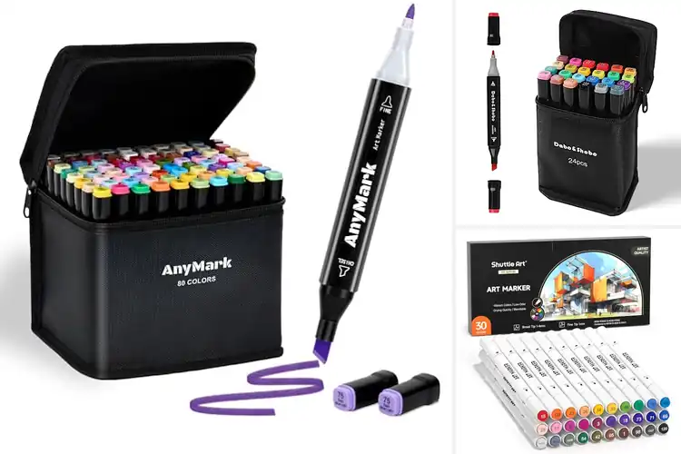 Detailed view of Best Art Markers for Sketching