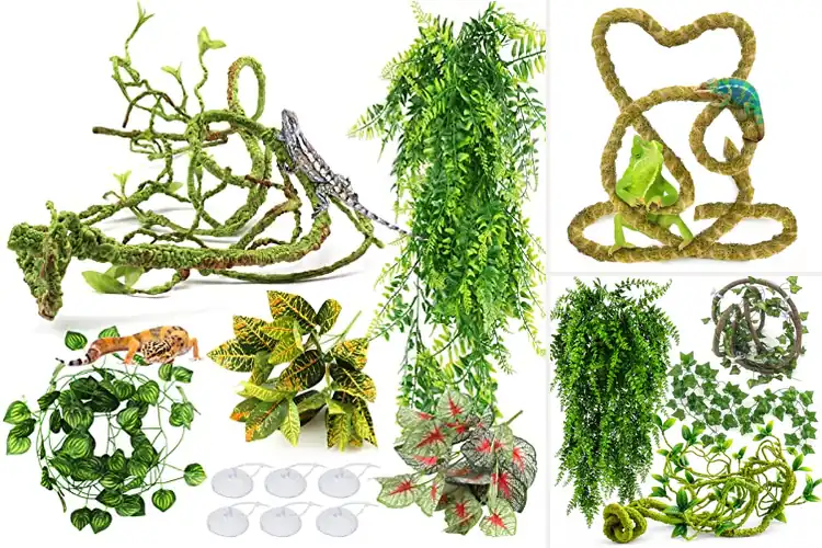 Detailed view of Best Artificial Reptile Vines: Build a Safe Jungle