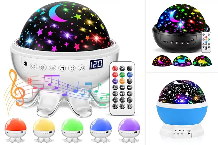 Detailed view of Best Baby Night Light Projectors for Soothing Sleep