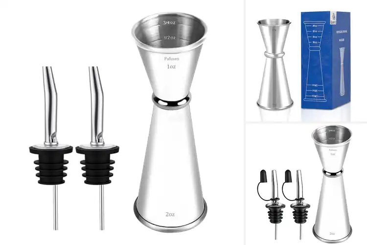 Detailed view of Best Bartender Jiggers