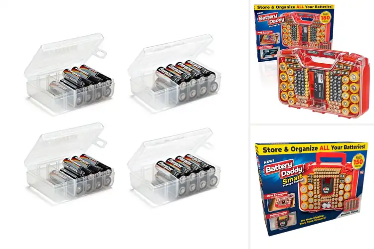 Detailed view of Best Battery Storage Holders for Easy Organization