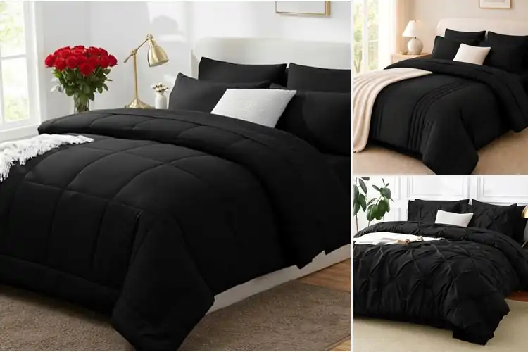Detailed view of Best Black Bedding Sets