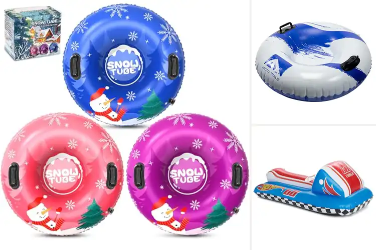 Detailed view of Best Blow Up Sleds: Safe, Thrilling Winter Rides