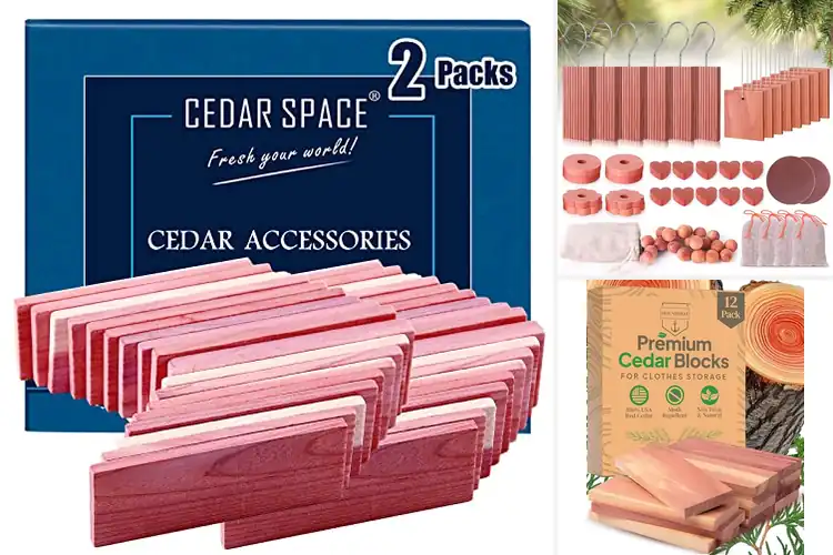 Detailed view of Best Cedar Blocks For Clothes Storages