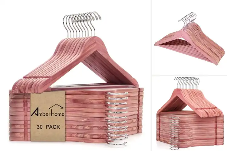 Detailed view of Best Cedar Hangers For Clothes