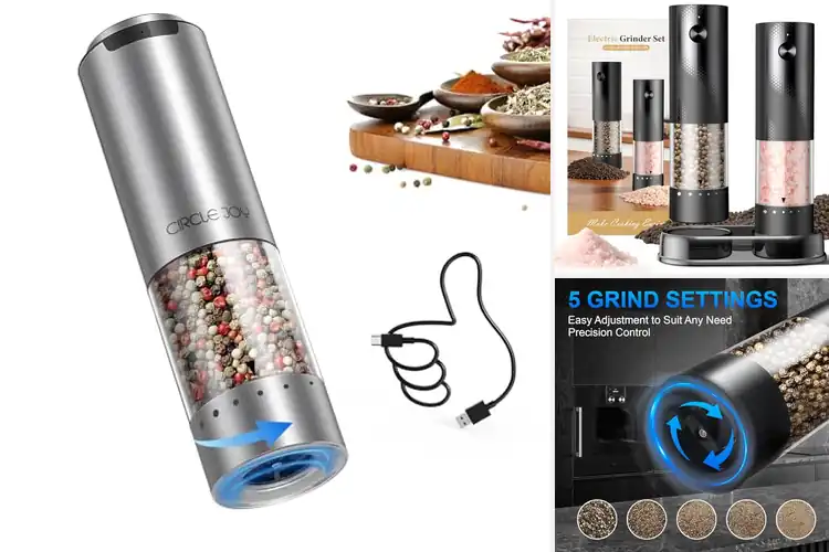 Detailed view of Best Electric Pepper Mills: Top 10 for Effortless Seasoning