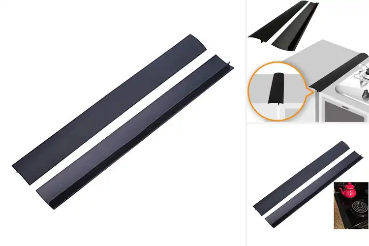 Detailed view of Best Flexible Stove Gap Fillers: Keep Counters Spotless