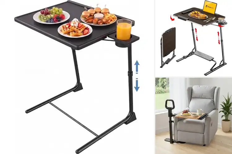 Detailed view of Best Folding Recliner Tables
