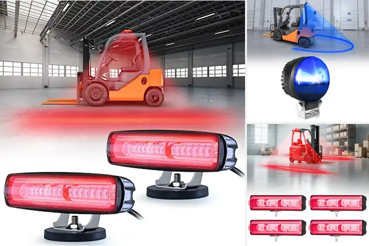 Detailed view of Best Forklift Safety Lights