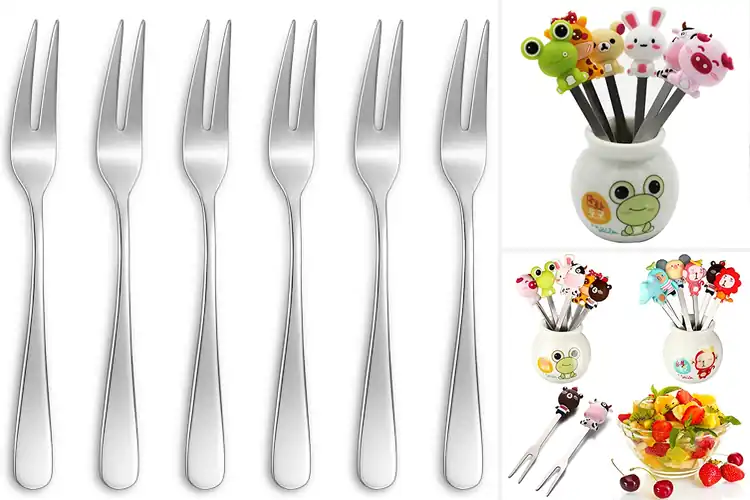 Detailed view of Best Fruit Forks: 10 Stylish Picks for Effortless Snacking