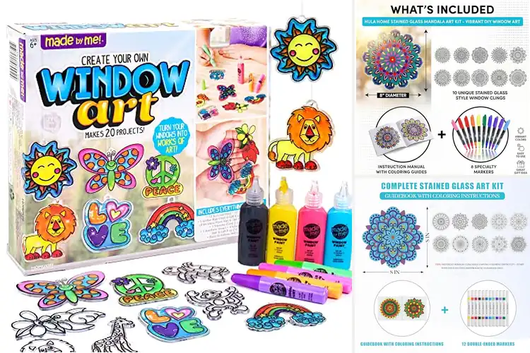 Detailed view of Best Glass Window Art Crafts