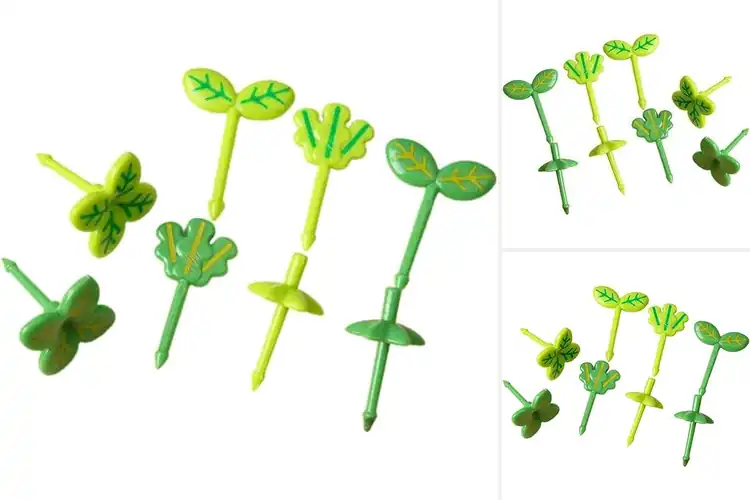 Detailed view of Best Green Fruit Forks: 10 Fun Picks for All Ages