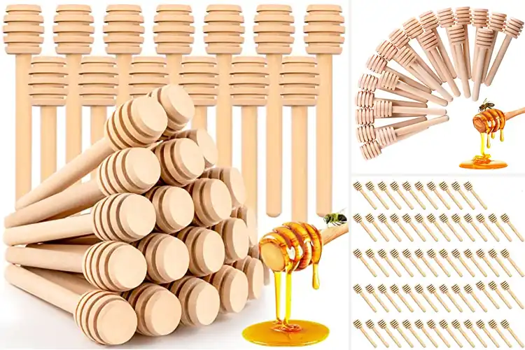 Detailed view of Best Handmade Wooden Honey Sticks