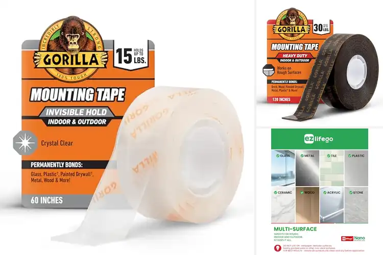 Detailed view of Best Heavy Duty Mounting Tapes That Stick Tight Forever