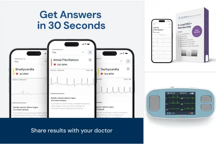 Detailed view of Best Home Heart Monitors: Track Atrial Health & Beats