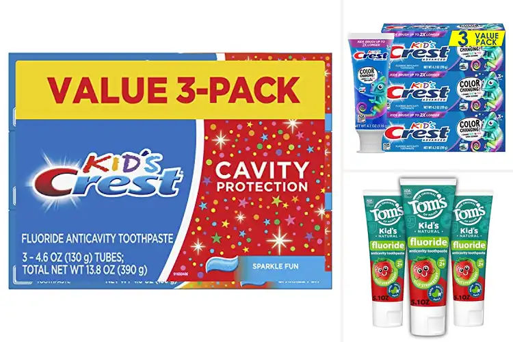 Detailed view of Best Kids Toothpastes