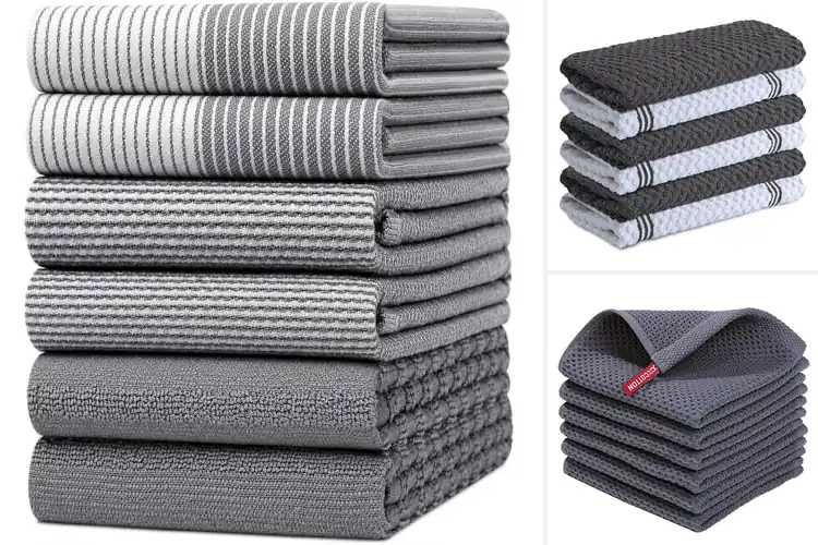 Detailed view of Best Kitchen Towels: Top 10 Soft, Absorbent & Durable Picks