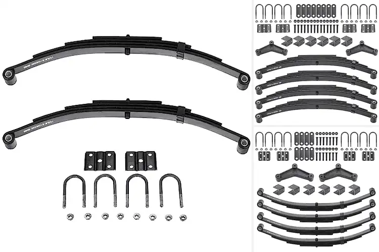 Detailed view of Best Leaf Spring Trailer Axles: Your Guide to a Smooth Ride