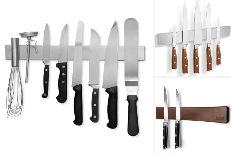 Detailed view of Best Magnetic Knife Holders: 10 Stylish Kitchen Upgrades