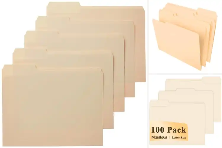 Detailed view of Best Manila File Folders: Top 10 Sturdy Simple Options