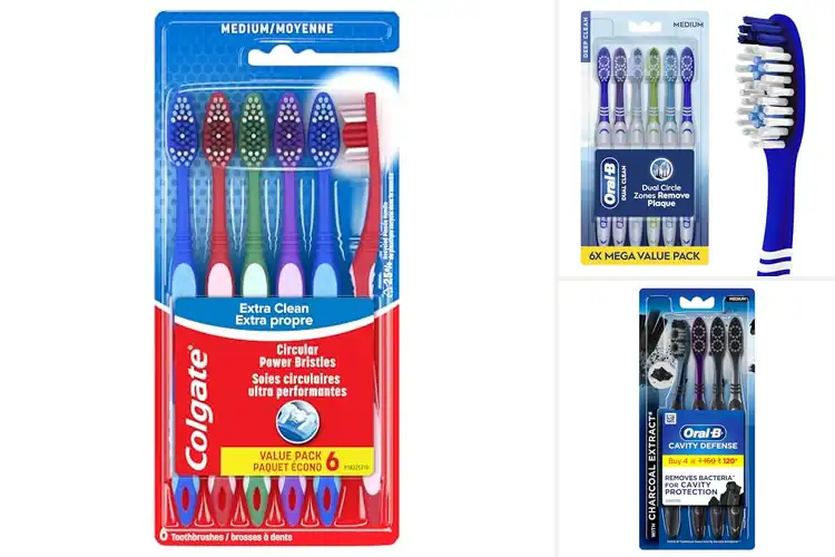 Detailed view of Best Medium Bristle Toothbrushes