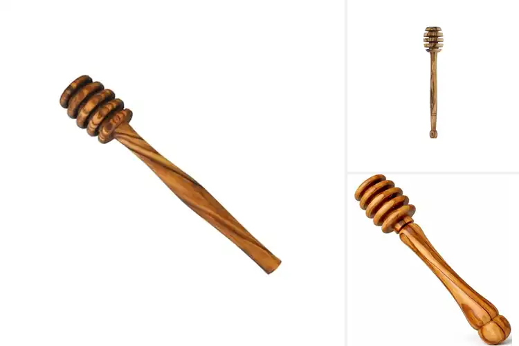 Detailed view of Best Olive Wood Drizzlers