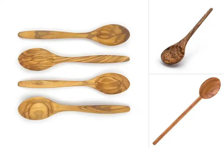 Detailed view of Best Olive Wood Spoons