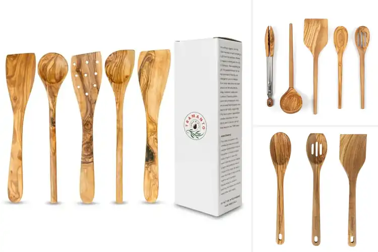 Detailed view of Best Olive Wood Tools