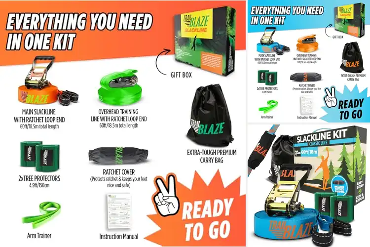 Detailed view of Best Outdoor Slacklines: Top 10 Backyard Kits