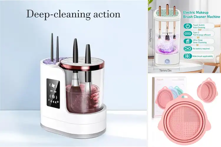 Detailed view of Best Portable Makeup Brush Cleaners