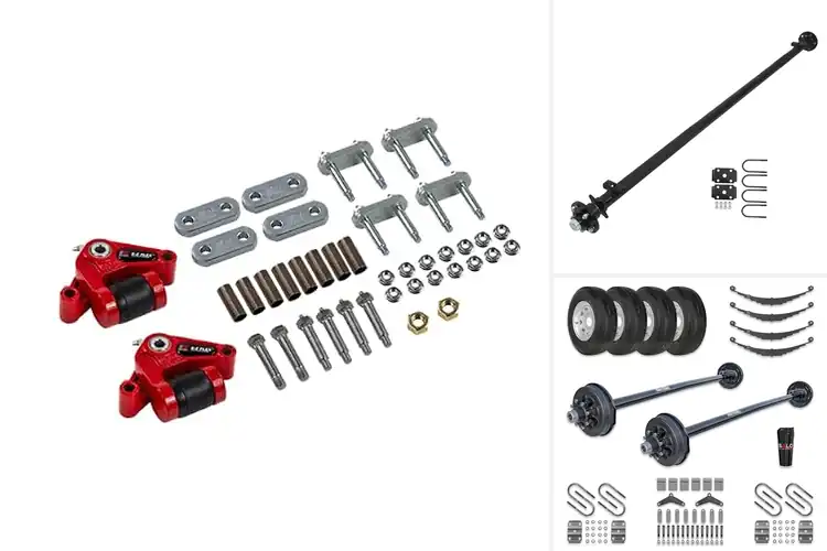 Detailed view of Best Powder Coated Trailer Axles
