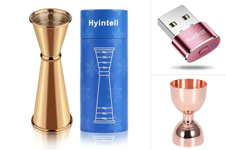 Detailed view of Best Rose Gold Jiggers