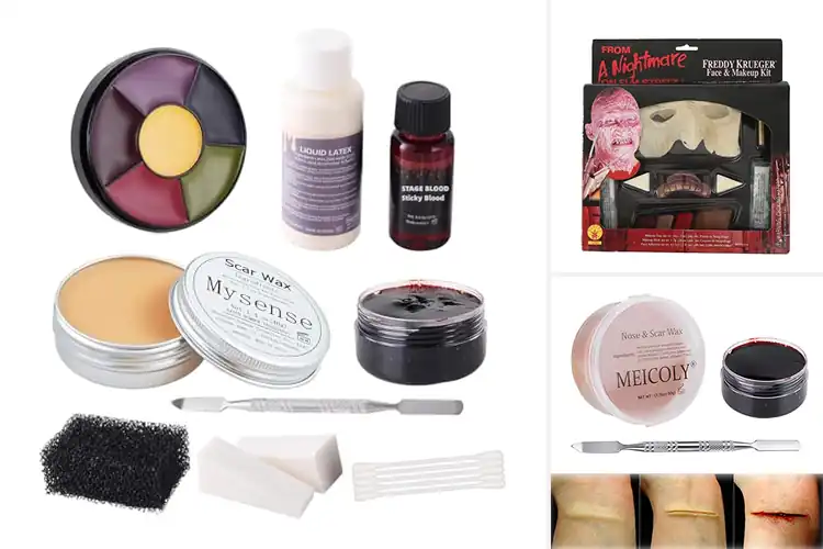 Detailed view of Best Scary Makeup Kits: Create Realistic Effects with Ease