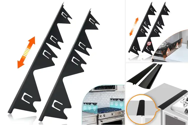 Detailed view of Best Seamless Stove Gap Covers