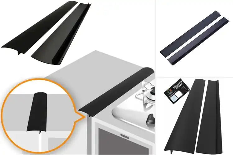 Detailed view of Best Silicone Stove Gap Covers – Stop Spills Now