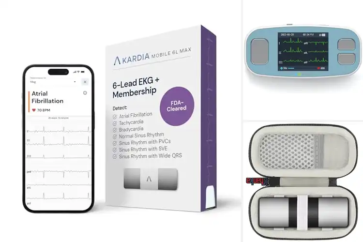 Detailed view of Best Six-Lead EKG Monitors