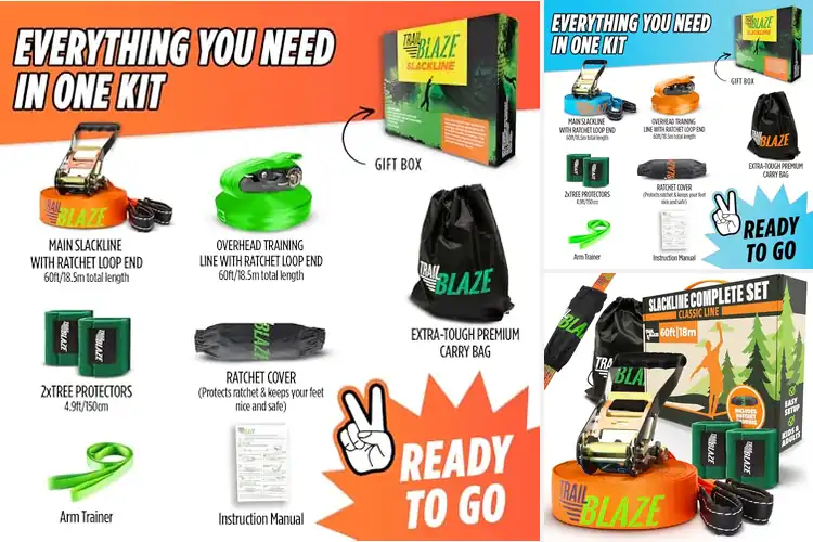 Detailed view of Best Slackline Kits: Boost Balance, Strength & Fun Outdoors