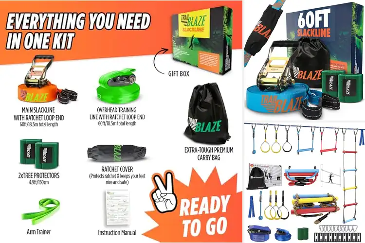 Detailed view of Best Slacklines For Kids: Top 10 Picks for Fun & Balance