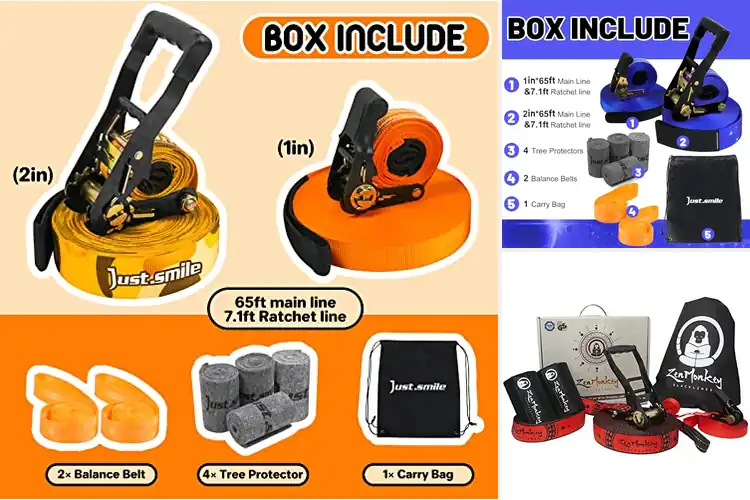 Detailed view of Best Slacklines With Carrying Bags