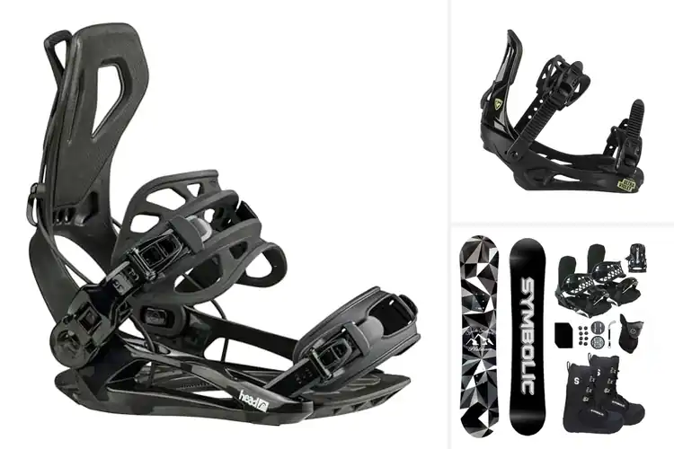 Detailed view of Best Snowboard Bindings With Toe And Heel Base Pads