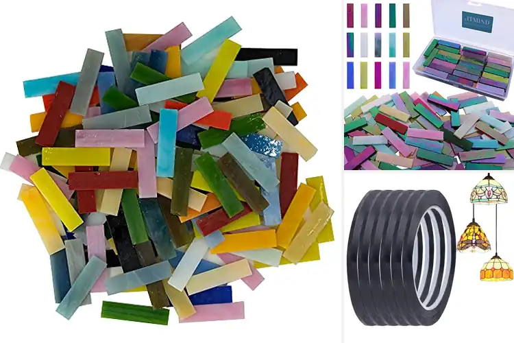 Detailed view of Best Stained Glass Strips: Brighten Crafts with Color