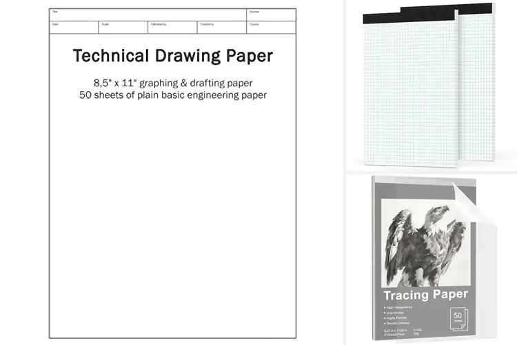 Detailed view of Best Technical Drawing Papers for Crisp, Clean Results