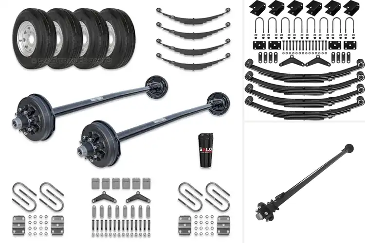Detailed view of Best Trailer Axle Kits