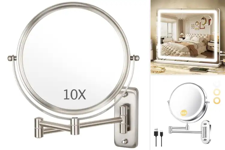 Detailed view of Best Wall Mounted Vanity Mirrors