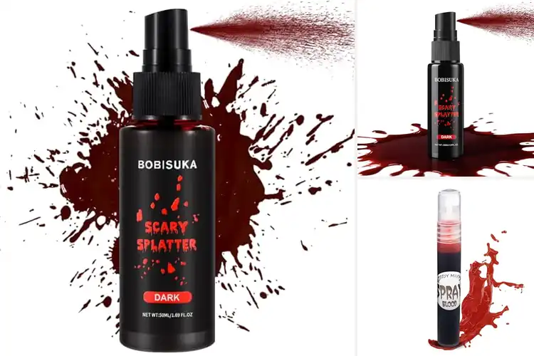 Detailed view of Best Washable Blood Sprays: Realistic & Easy Clean
