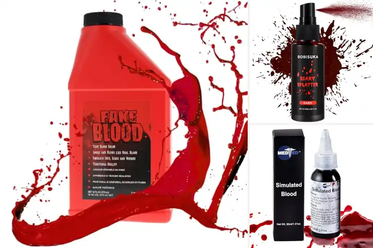 Detailed view of Best Washable Fake Bloods