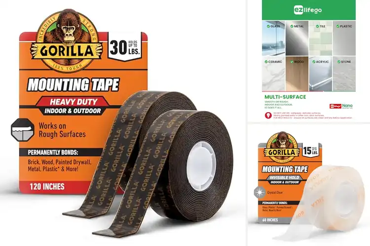 Detailed view of Best Weatherproof Mounting Tapes