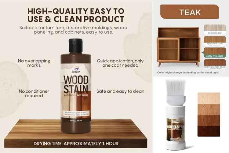 Detailed view of Best Wood Stain Kits: Easy DIY Projects Stunning Finish